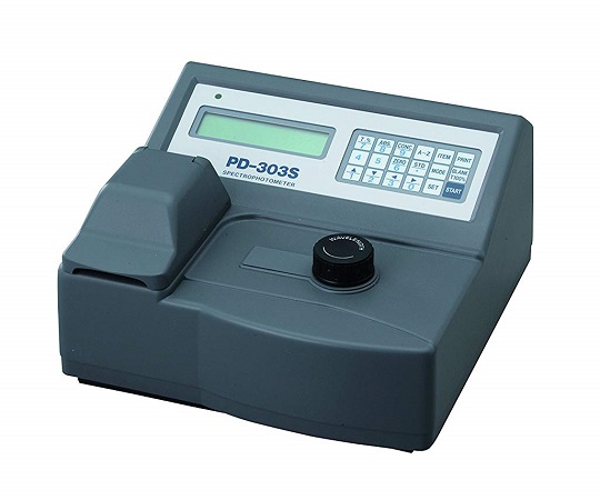 2-4451-02 分光光度計 PD-303S(外部インターフェース付き) アペレ 印刷