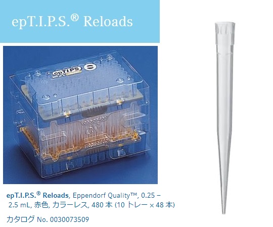 epTIPS リロード 500-2500uL No.93428(48本×10トレー)