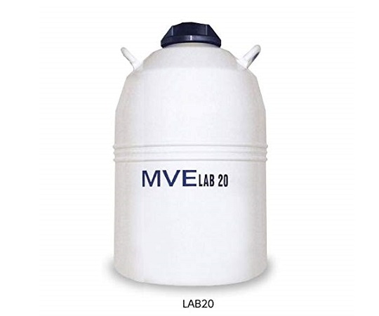 2-5893-04 液体窒素保存容器 LAB20 チャート 印刷