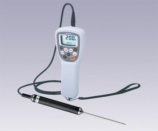 8066-00(JCSS校正証明書付) 防水型デジタル温度計 SK-250WP2-R(JCSS校正証明書付) 佐藤計量器製作所(SK SATO) 印刷