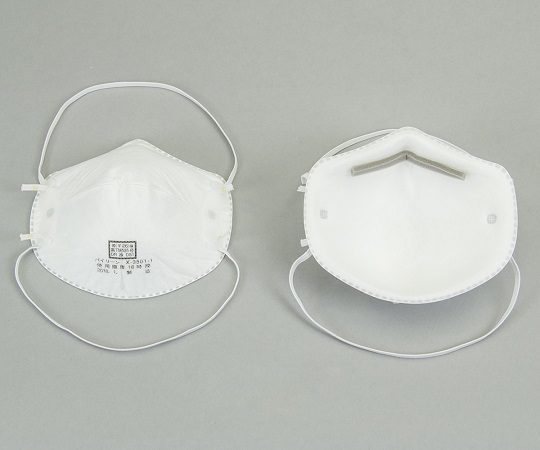2-8161-01 使い捨て式防じんマスク X-3501(20枚) バイリーンクリエイト 印刷
