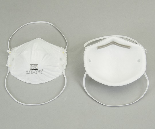 【受注停止】2-8161-12 防じんマスク(特殊帯電フィルタ) X-1302(20枚) 日本バイリーン 印刷