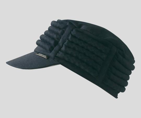 2-9053-04 頭部保護帽 2083 ブラック 特殊衣料 印刷