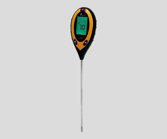 デジタル土壌酸度計(地温・水分・照度測定機能付)