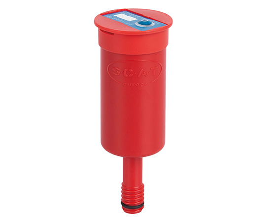 安全廃液キャップ用排気フィルター(2.5Lタンク用)  赤 610534