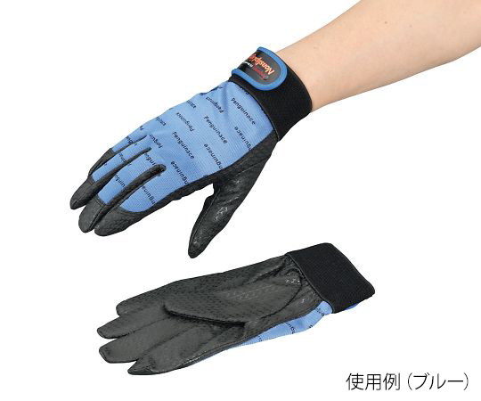 グリップ手袋 ノンスリップライナー(R) ブルー L PA-9243
