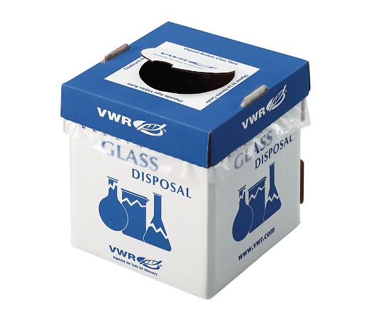 3-293-01 ガラス器具処理ボックス 56617-804(6個) VWR 印刷