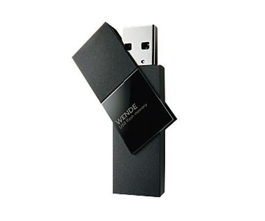 【受注停止】3-380-02 USBメモリ(8GB) 黒 MF-RMU3A008GBK エレコム