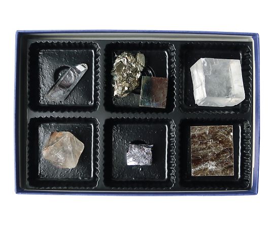 鉱物標本(鉱物結晶標本6種)