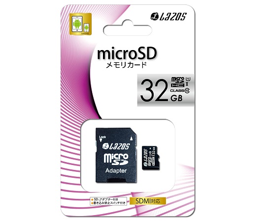 3-668-05 マイクロSDHCメモリーカード 32GB L-32MS10-U1
