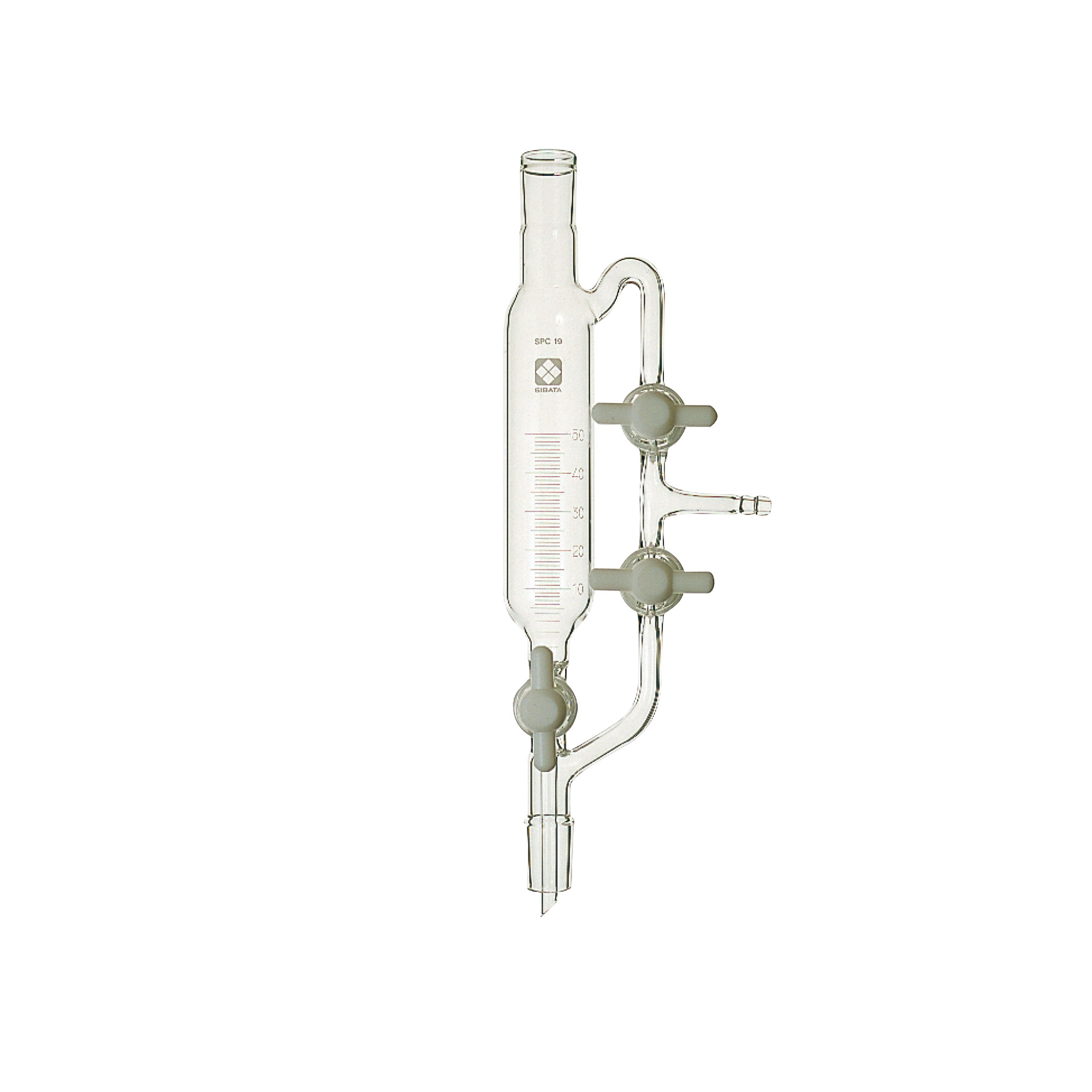 SPC分留受器 ウィッドマー 目盛付 50mL