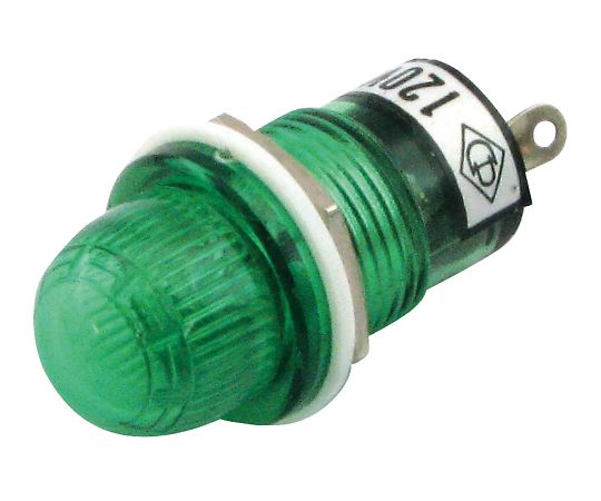 ネオン球(抵抗内蔵型) 緑 WTN-10-1287GR