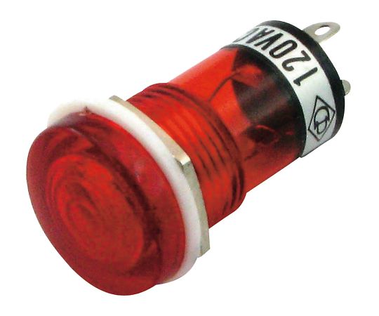 ネオン球(抵抗内蔵型) 赤 WTN-10-1288RD