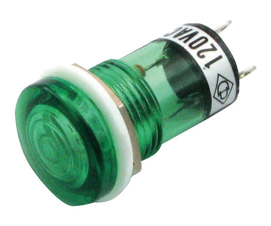 ネオン球(抵抗内蔵型) 緑 WTN-10-1288GR