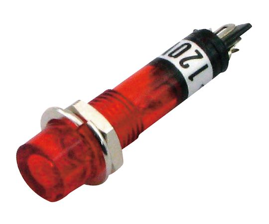 ネオン球(抵抗内蔵型) 赤 WTN-10-1295RD