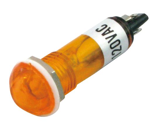 ネオン球(抵抗内蔵型) 黄 WTN-10-1297YE