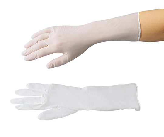 3-1734-55 アズピュア ニトリル手袋 ハイグリップタイプ(指先エンボス) SS(100枚×10袋) アズワン(AS ONE)