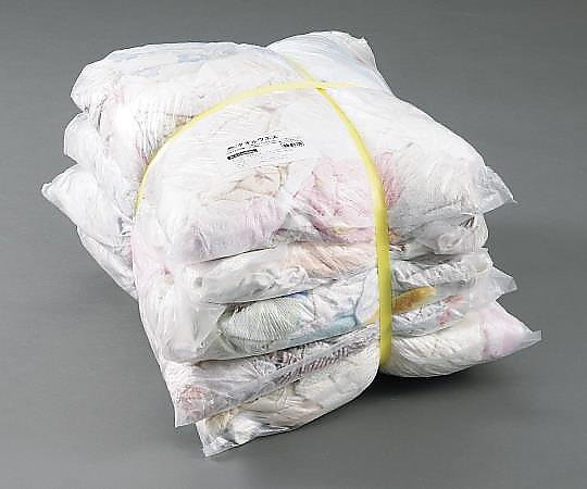 3-1820-01 タオルウエス 淡色 AS-OL09(2kg×5袋) アズワン(AS ONE) 印刷