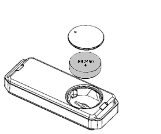 超低温用データーロガー 専用電池 ER2450WL