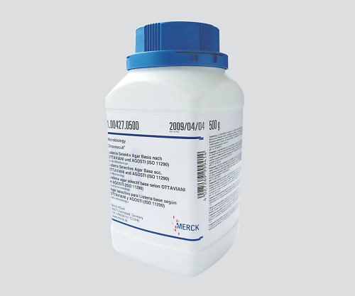 3-3605-05 リステリア測定用培地 クロモカルトリステリア選択剤 リステリア増菌剤 1.00439.0010 Merck