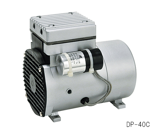 3-5120-01 オイルフリーコンプレッサー 27L/min DP-40C 協和産業 印刷