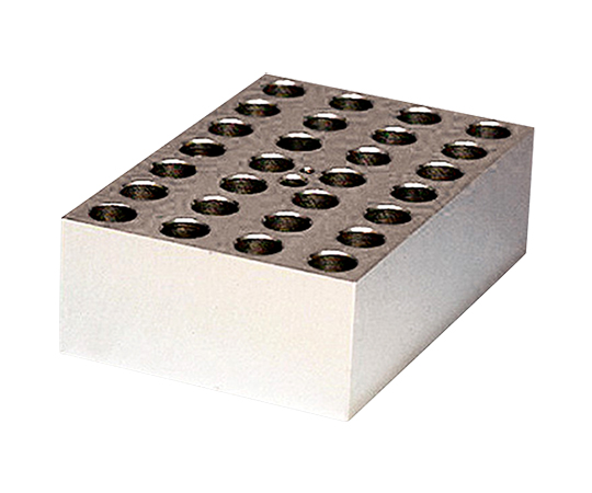 3-5204-11 電子冷却ブロック恒温槽用 アルミブロック(クールスタット)1.5mL用 28穴 1132254 アナテック