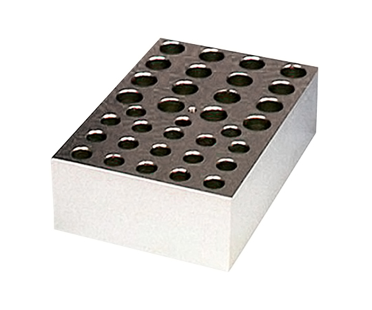 電子冷却ブロック恒温槽用 アルミブロック(クールスタット)0.5、1.5mL用 18、16穴 1132313