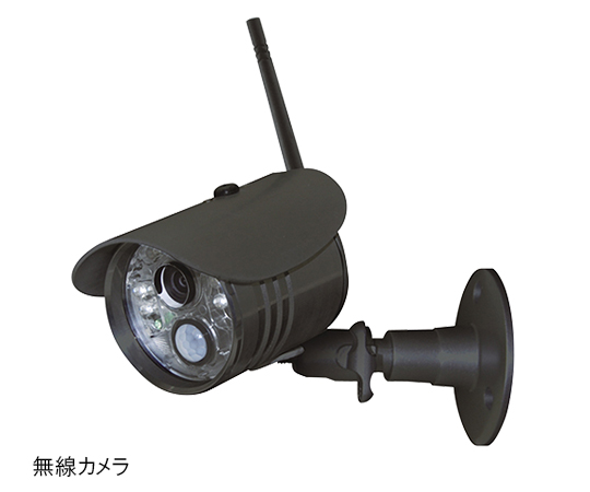 【受注停止】3-5368-11 ワイヤレスカメラシステム赤外線LED搭載 増設用カメラ MT-INC200IR マザーツール 印刷