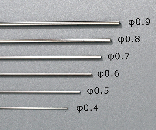 3-5529-02 モリブデン線(φ0.5×500mm) Mo-φ0.5
