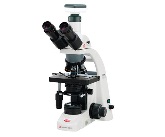 生物顕微鏡 デジタルカメラ付 210×410×415mm BA310-MU(ハロゲン)
