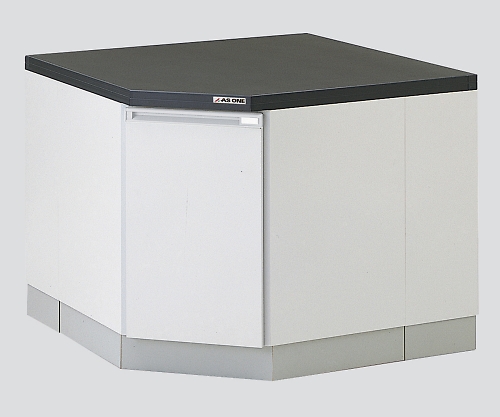 【受注停止】3-5826-11 サイド実験台 木製タイプ・コーナー用 1000×1000×800 SAJO-1010 アズワン(AS ONE)