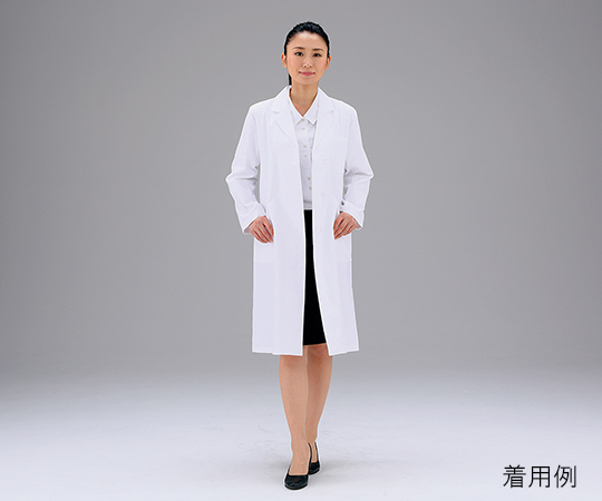 女子コート型実習白衣 (シングル) CP型