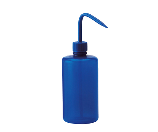 3-6120-04 カラー識別細口洗浄瓶 (Azlon) ブルー WGR138P デュラン(DURAN)