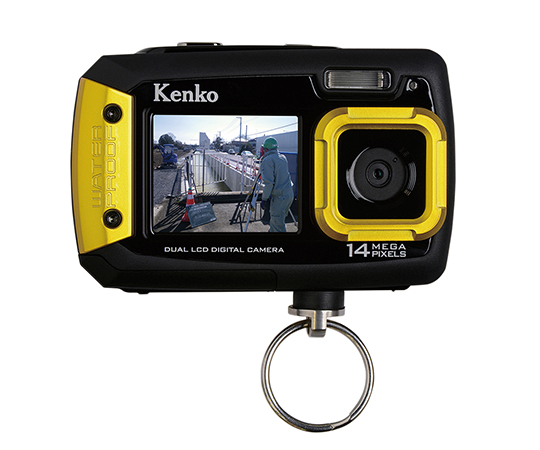 【受注停止】3-6143-11 防水デジタルカメラ(両面モニター付き) DSCPRO14 ケンコー・トキナー 印刷