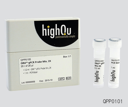 【受注停止】3-6252-01 リアルタイムPCR用試薬(プローブ方式)ORA(TM)qPCR Probe Mix 200(20μL反応系) QPP0101
