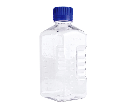 PETG滅菌培地瓶 2000mL WPBGC2000S(6個)