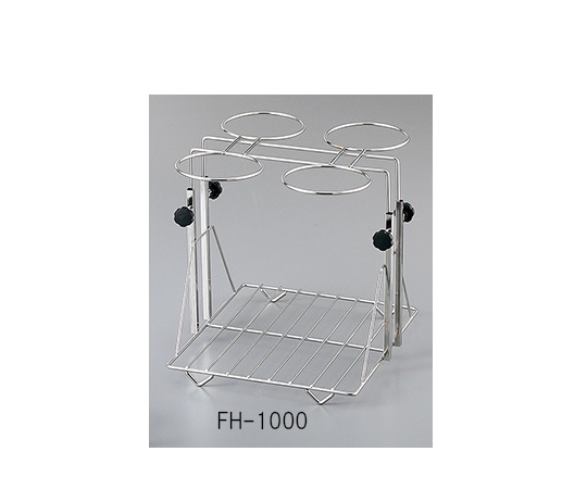 3-6726-05 分液ロートホルダー ステンレス製 適合容器サイズ 1000mL FH-1000 アズワン(AS ONE)