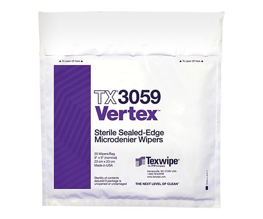 滅菌マイクロワイパー 小袋 TX3059(20枚×5袋)