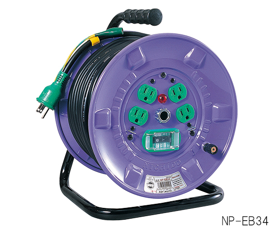 【受注停止】3-7235-02 電工ドラム(100V一般型) NP-EB34 日動工業 印刷