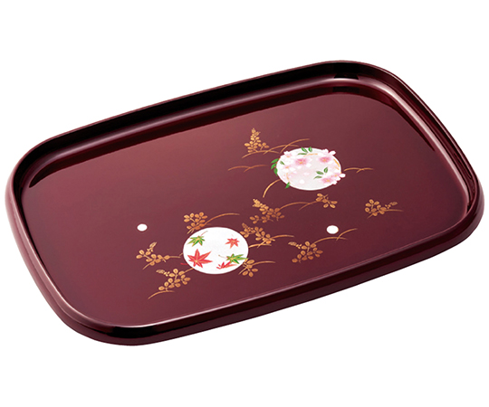 お盆 小判盆(尺三) 6196-054