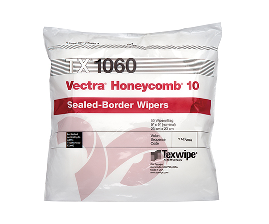 ハニカムワイパー Vectra(R) Honeycomb(R) 10 230×230mm TX1060(50枚×2袋)