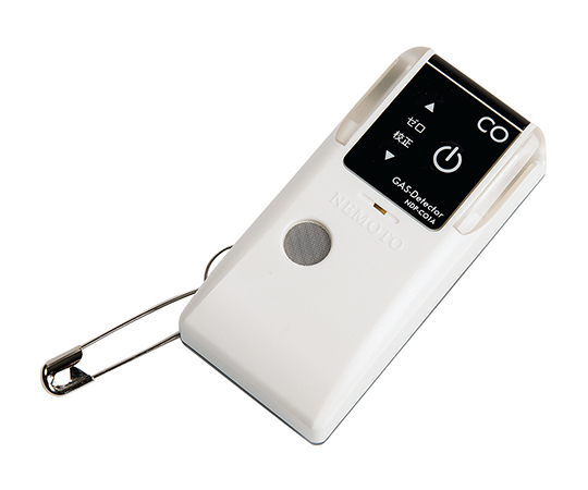 3-7965-01 携帯型一酸化炭素検知警報器 NDP-CO1A ネモト・センサエンジニアリング 印刷