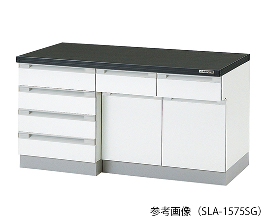 サイド実験台 (木製・アイランドタイプ) 900×600×800 mm SLA-960SG