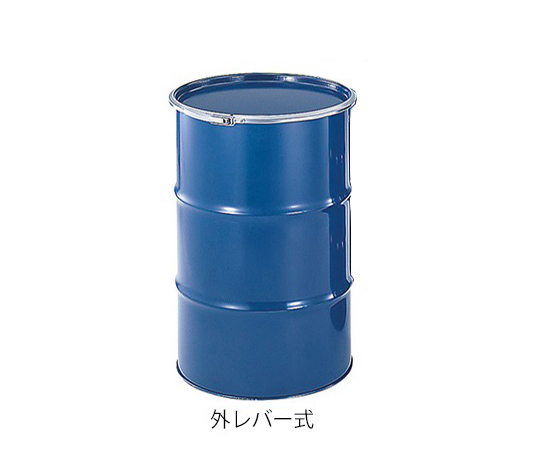 スチールドラム缶(外レバー式) 60L 1108-52