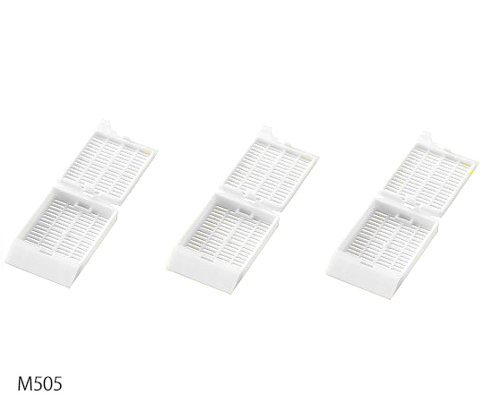 【受注停止】3-8700-01 包埋カセット(バルクタイプ) 白 M505-2(500個×3箱) Simport 印刷