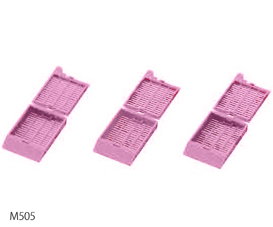 【受注停止】3-8700-09 包埋カセット(バルクタイプ) 紫 M505-10(500個×3箱) Simport