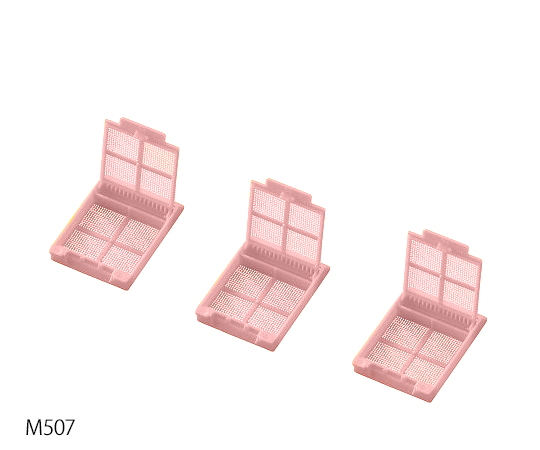 【受注停止】3-8702-02 包埋カセット(バルクタイプ) ピンク M492-3(500個×3箱) Simport