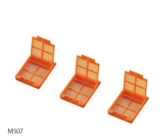 【受注停止】3-8702-10 包埋カセット(バルクタイプ) オレンジ M492-11(500個×3箱) Simport