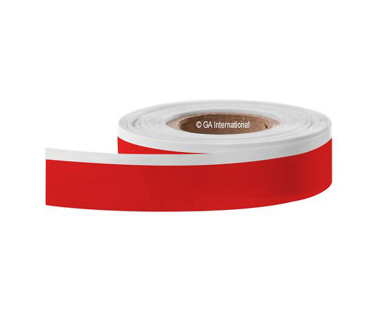 3-8709-16 凍結容器用テープ 13mm×15m 赤 TFS-13C1-50RE GA International 印刷