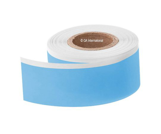 3-8711-04 凍結容器用テープ 25mm×15m 青 TFS-25C1-50BL GA International 印刷